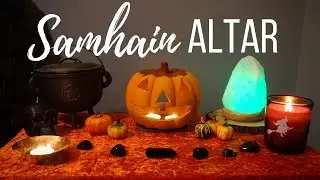 Samhain Altar Set-Up ║ Halloween 2019