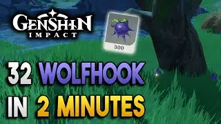 Wolfhook Locations - Fast and Efficient - Razor Ascension Materials -【Genshin Impact】
