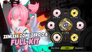 ZZZ 2.6v1 &ndash; Aria Full Kit Showcase | W-Engine, Drive Disk & Mindscape Cinema