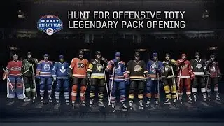 NHL 15 HUT: ULTIMATE PACKS - HUNT FOR OFFENSIVE TOTY! LEGENDARY PULL!