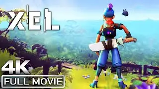 Xel All Cutscenes (Full Game Movie) New Sci-fi Fantasy Game 4K 60FPS