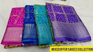 🥰 Mixed wanted sarees Collection 🥰| 1/2/2025 | nitu ambani sarees, elampillai pattu saree collection