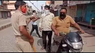 Lockdown mixed up in Bikaner, police is explaining on Kotgate