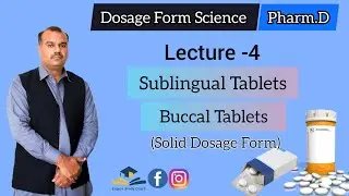 Buccal and Sublingual Tablet| Pharm.D| 2nd Prof| Dosage Form Science| Solid Dosage Form
