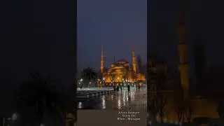 Sunset View Of Blue Mosque | Istanbul | T&uuml;rkiye | #trending | #shorts | #viral |