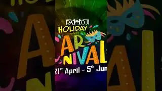 Ramoji Holiday Carnival 2022 | Summer Holiday Carnival Fun