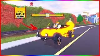Unlocking The Banana Car LEVEL 10 (Roblox Jailbreak)