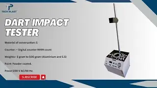 Dart Impact Tester  By Techplast Testing Machine. Plastic Testing Machines from India.