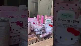 The Cr&egrave;me Shop x Hello Kitty 🎀 #makeup #beautyproducts #thecremeshop #hellokitty #unboxing #beauty