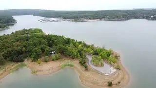 Greer's Ferry Lake flyover August 25, 2025 just before rain shower