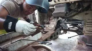 Toyota Land Cruiser FJ40 Part 3 - Plasma Cutting the Bad Rust Out