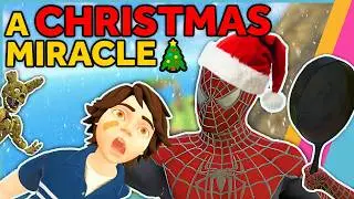 Человек-паук VR спасает Грегори из FNAF! 🎄 [РОЖДЕСТВЕНСКИЙ СПЕЦВЫПУСК]