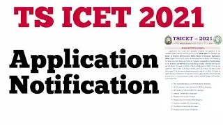 ts icet 2021notification