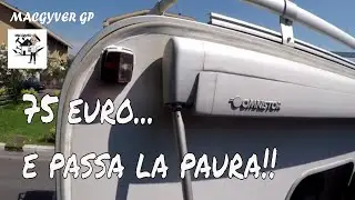 sostituzione ingranaggio argano tendalino Omnistor Thule 5002 - camper fai da te