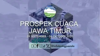 PRAKIRAAN CUACA MINGGUAN JAWA TIMUR 29 SEP -  6 OKT 2025