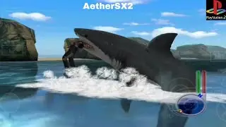 Jaws unleashed AetherSX2 gameplay quick walkthrough 