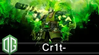 OG.Cr1t- Earth Spirit Gameplay - Ranked Match - OG Dota 2