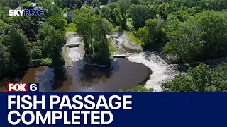 Milwaukee River fish passage completed; what it does | FOX6 News Milwaukee