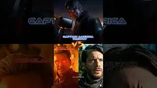 WORTHY CAP VS HOMELANDER & SOLDIERBOY #captainamerica #homelander #soldierboy #shorts #ytshorts