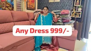🔴Live, Rs.3,000/- Worth Dress @999/-, Order 7396265306