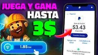 💰 TOP 2 apps que pagan: Juega para ganar por PayPal y Toncoin gratis 💎