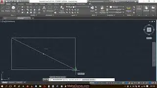 Distance command in Autocad