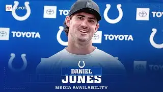 Daniel Jones Media Availability : Colts vs Chargers