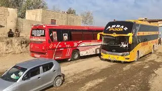 Hub River Road Traffic Jam  | Bus Arrival In Karachi | Dangrues Road flood 2022 | Bus Of Balochistan