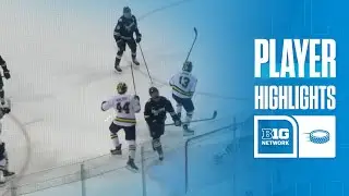Michael Hage Highlights vs. Mercyhurst | Michigan Hockey | 10/03/2025