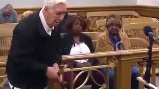 This is real court room scene in America. Amazing video. Please watch and share  with family and fri