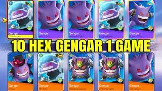 10 HEX GENGAR in the same Game is the Biggest CHAOS ever | Pokemon Unite