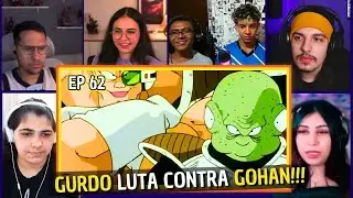 AS FORÇAS ESPECIAIS GNYU SE PREPARAM PARA ATACAR!!! Multi-Reações  - Dragon Ball Z EP 62