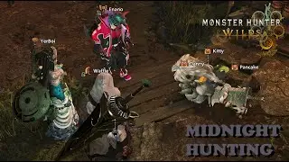 Midnight Hunting / Monster Hunter Wilds Funny Moments