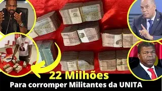 UNITA apanha MPLA a corromper com 22 milhões de Kzs os seus Militantes