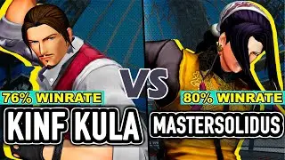 KOF XV ▰ Kinf Kula (Robert/Ryo/Benimaru) vs Mastersolidus (Duo Lon/Yamazaki/Goenitz)