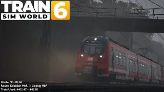 Train Sim World 6 - RE50 Dresden Hbf. &rarr; Leipzig Hbf. (DBAG BR Class 442)