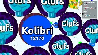 There is No Point in Resisting! Agar.io Solo Gameplay