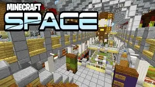 Stacks of Wither Skulls? The mall is running! - Minecraft SPACE #02