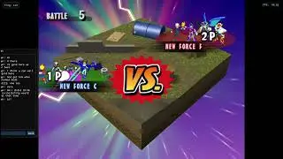 Gotcha Force Netplay with Glass_Knuckle (Borg Switching ON)