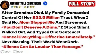 My Mom Slapped Me And Said I Don’t Deserve Grandma’s Fortune — So I was ...