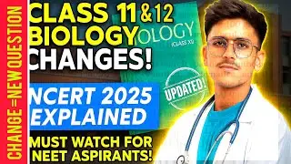 &ldquo;NCERT Biology  Change: correct your OLD Book! /Shocking Errors Fixed in Biology/ must for neet 2026