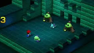 ShadowHarvester's Playthrough #18 Super Mario RPG Part #3 - Kero Sewer Midas River Tadpole Pond Fun!