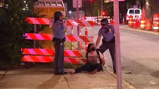 RAW VIDEO: Protests leave behind damage in downtown Raleigh