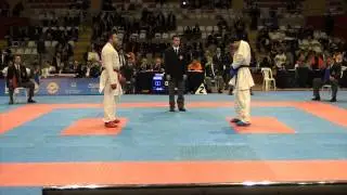 Kumite Open Masculino : Alejandro Mellado - Jorge Merino
