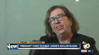 President vows to fight judge's asylum ruling