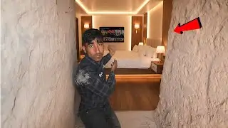 24 hours in underground luxury room challenge - 24 घंटे इस रूम के अंदर रहना चैलेंज 