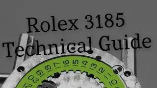 Rolex 3185 Movement Assembly Step by Step - Rolex Explorer II Technical Watch Repair Walkthrough
