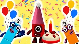 День рождения Numberblock One! 🥳 🎂 🎉