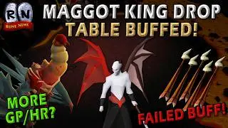Jagex FAILS to Buff Seeker Arrows & Slightly Buffs Maggot King Loot