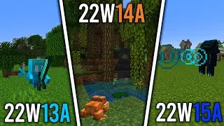 ALLAY, MANGROVE BIOM and WARDEN RANGED ATTACK | Snapshot 22w13a - 22w15a
